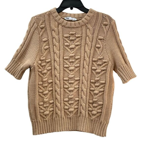Zara Sweater, Tan, Size L - Picture 3 of 16